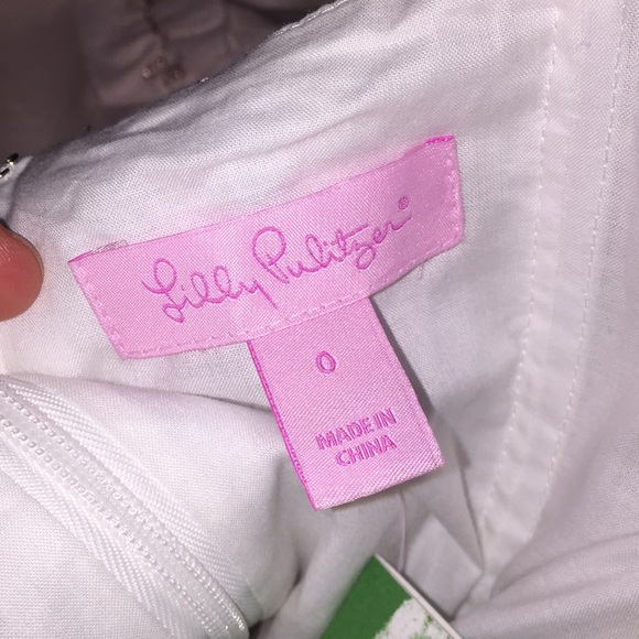 NWT strapless Lilly Pulitzer dress - Picture 4 of 4